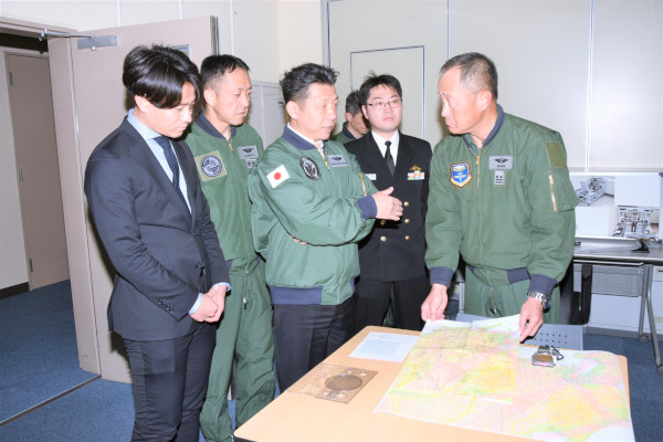 航空自衛隊浜松基地視察