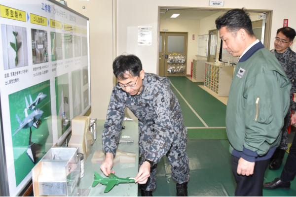 航空自衛隊浜松基地視察