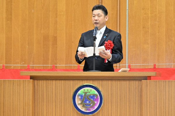 後方支援学校新編行事への出席及びりっくんランド視察