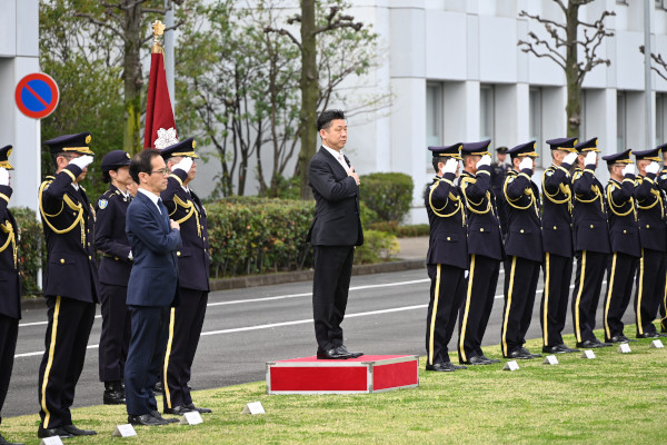 陸上自衛隊補給本部改編行事への出席