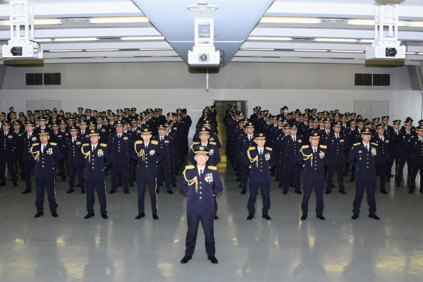 陸上自衛隊補給本部改編行事への出席