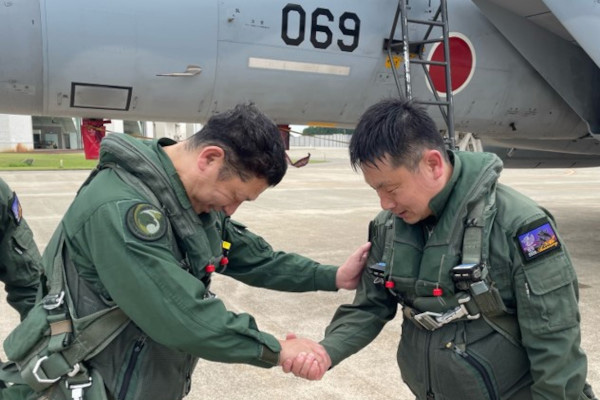 航空自衛隊小松基地視察
