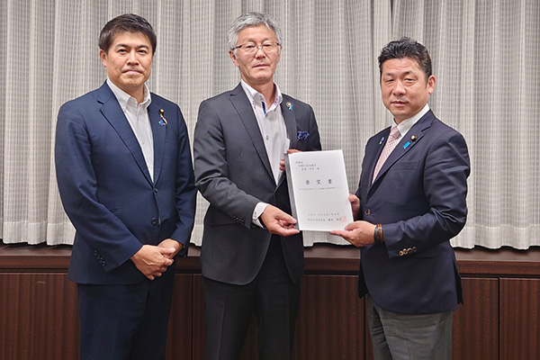 新潟県柏崎市長からの要請