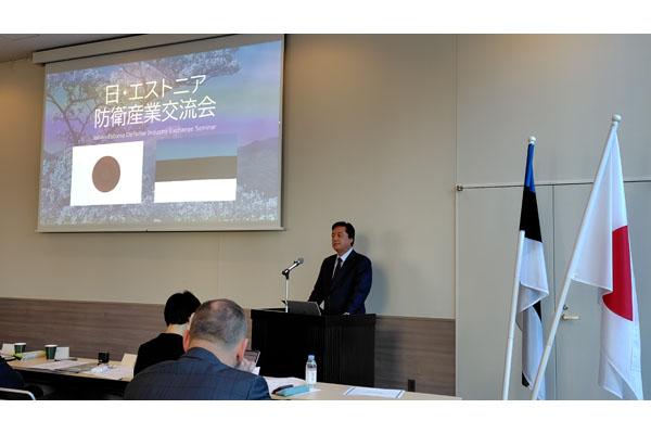 日本・エストニア防衛産業交流会への出席