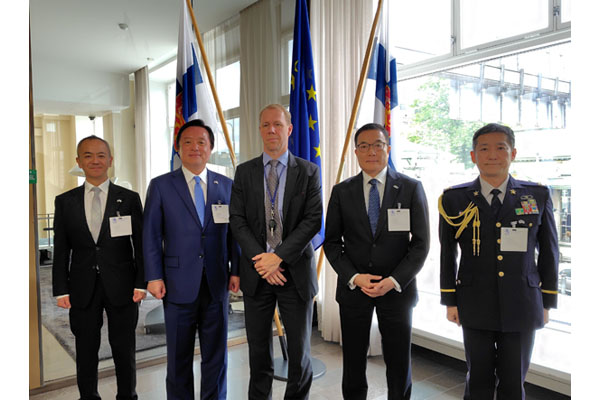 フィンランド国防省訪問