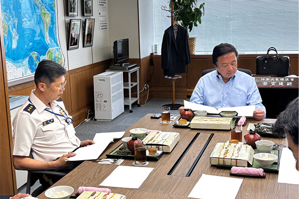 非常用糧食及び戦闘糧食の試食体験