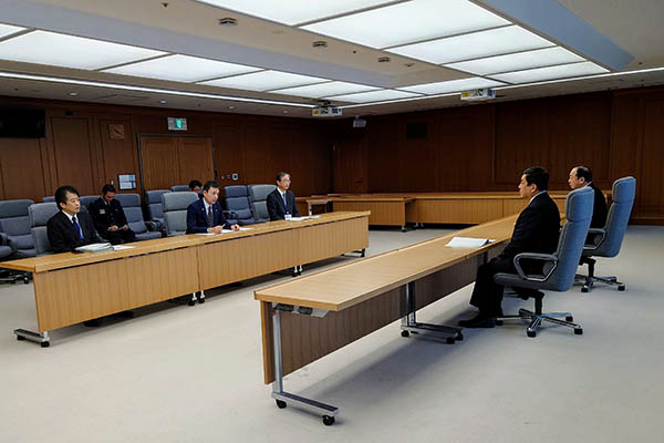 鹿児島県知事及び同県議会議長からの要請