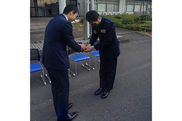 目黒地区視察