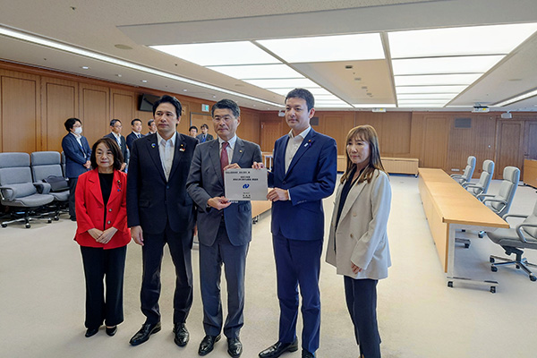 長崎県知事、同県議会副議長からの要請