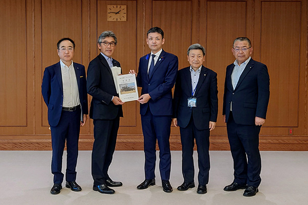 岩手山中演習場周辺連絡協議会からの要請