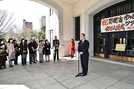 政務官より御挨拶