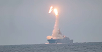 極超音速巡航ミサイル「ツィルコン」の発射（2020年10月）【ロシア国防省公式Youtubeチャンネル】