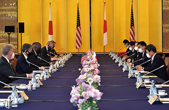 日米安全保障協議委員会（「2+2」）（2021年3月）