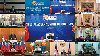 新型コロナウイルス感染症（COVID-19）に関するASEAN＋3（日中韓）特別首脳会議【ASEAN】