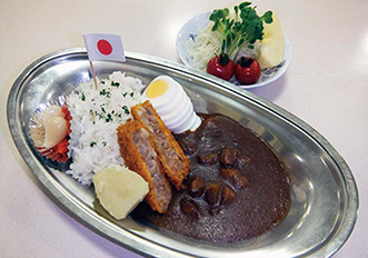 海自カレー(補給艦おうみビーフカレー)