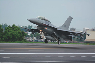 米国が台湾に売却しているF-16V（A/B改修型）戦闘機【台湾国防部HP】