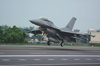 米国が台湾に売却しているF-16V(A/B改修型)戦闘機【台湾国防部HP】