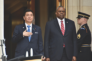 日米防衛相会談(2022年5月)