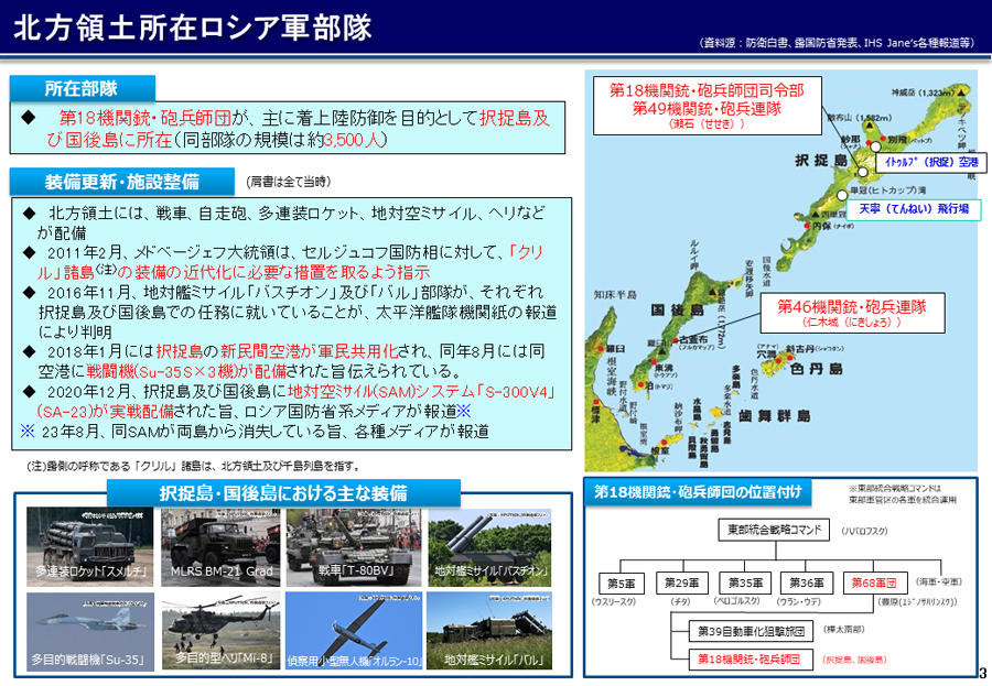 我が国周辺におけるロシア軍の動向について 資料04