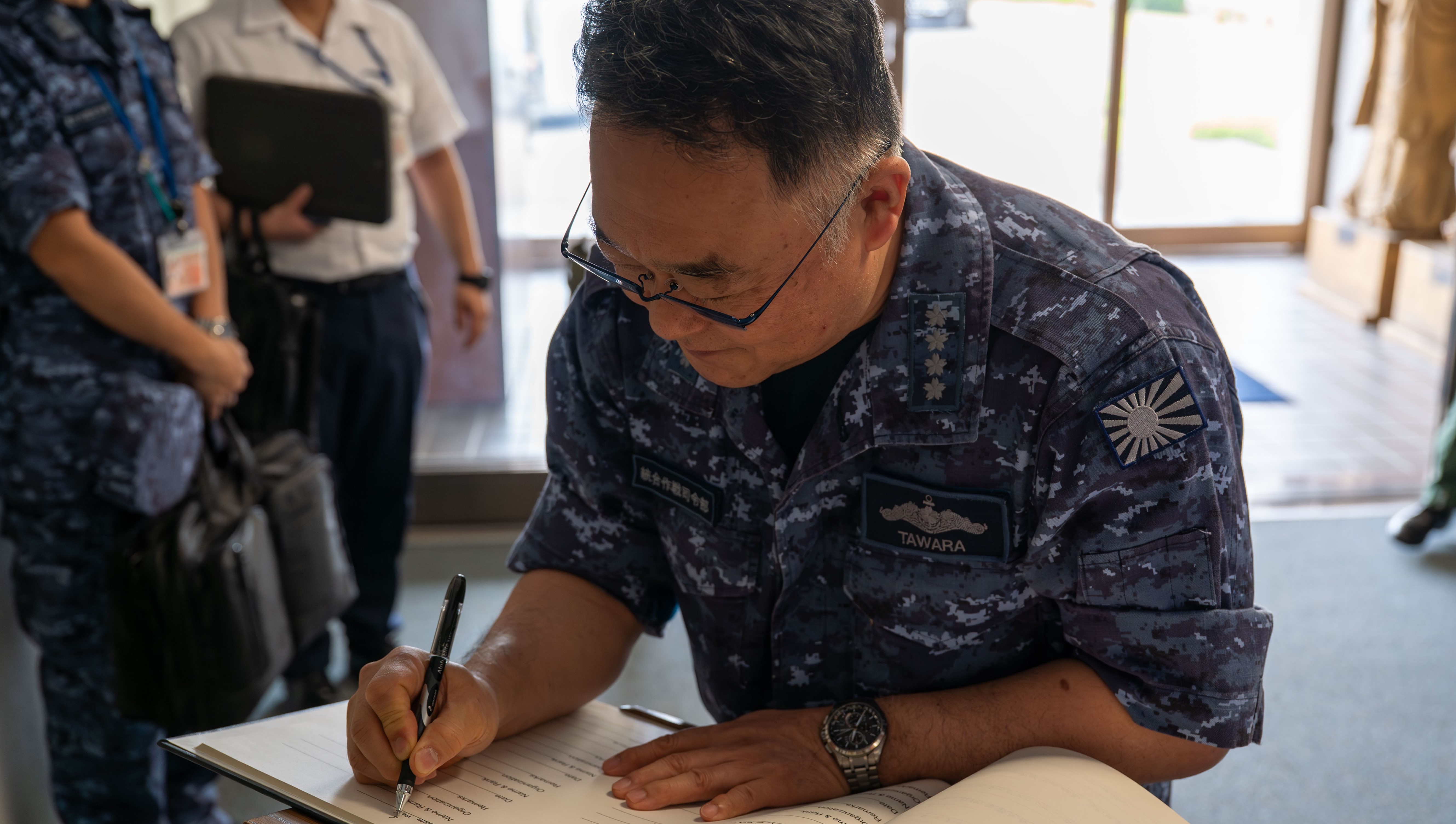 在日米軍横田基地訪問