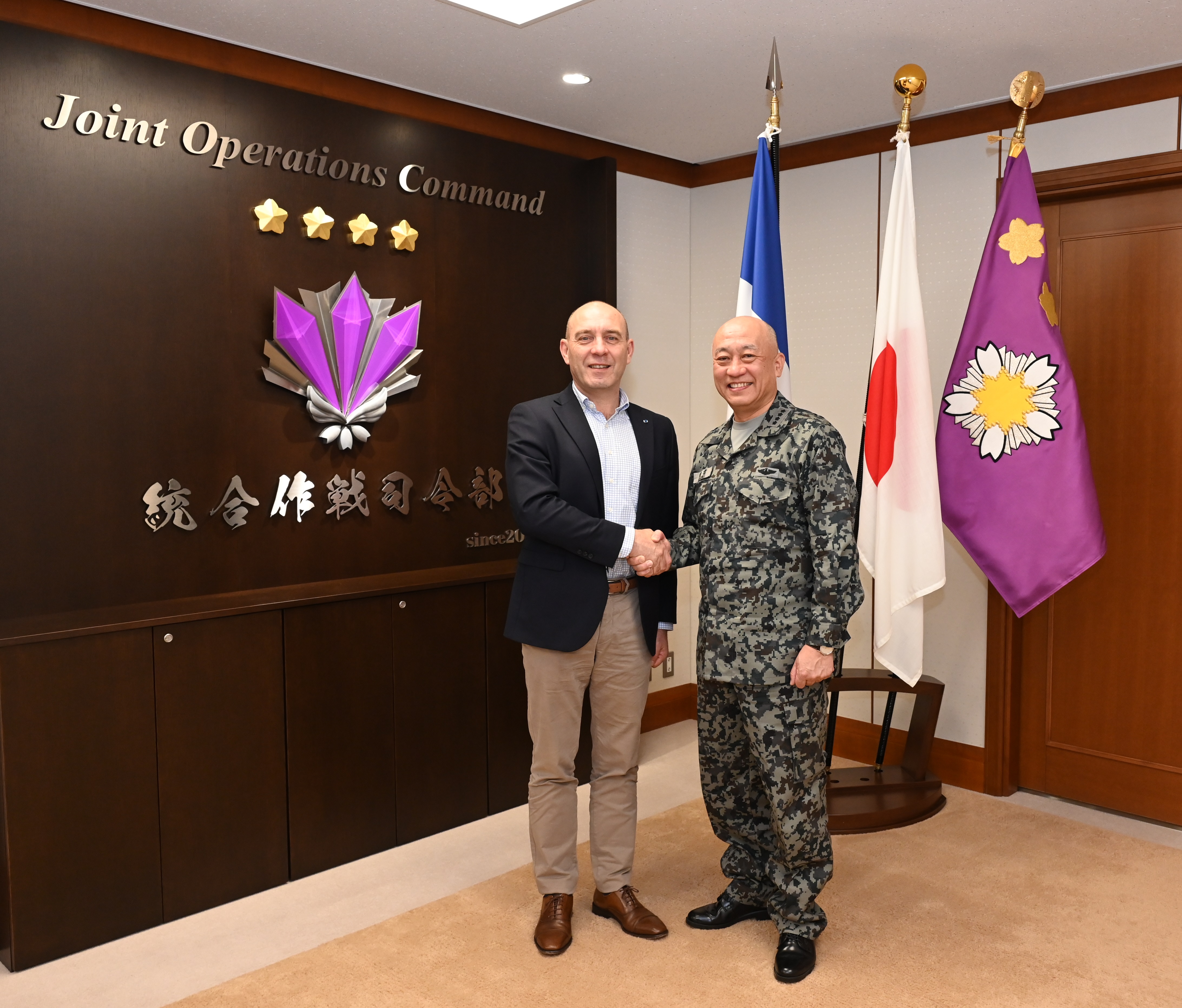 米中央特殊作戦コマンド司令官（准将）チャレンジ 在日米陸軍・司令官