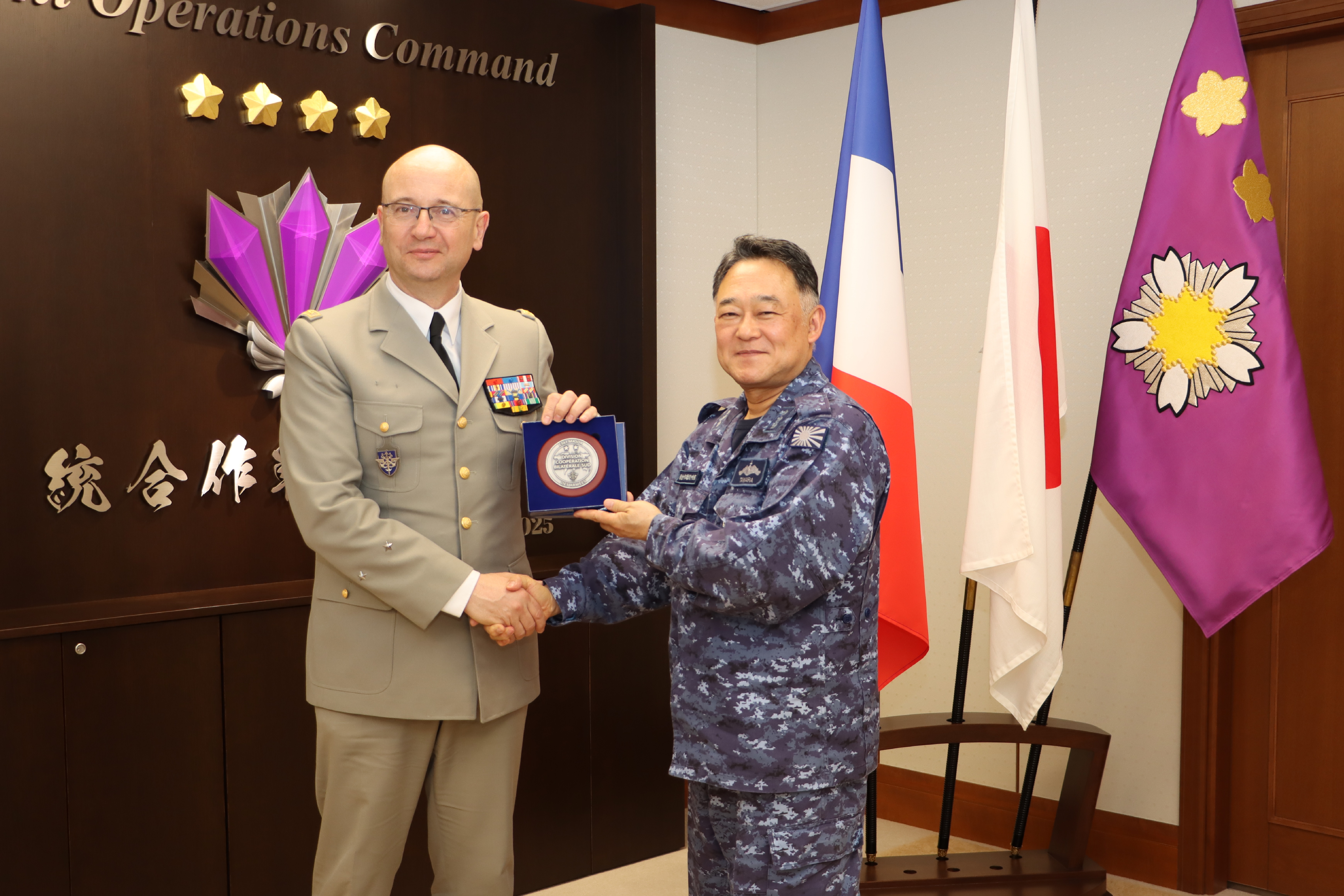 仏統合参謀本部国際軍事協力部南地域担当課長