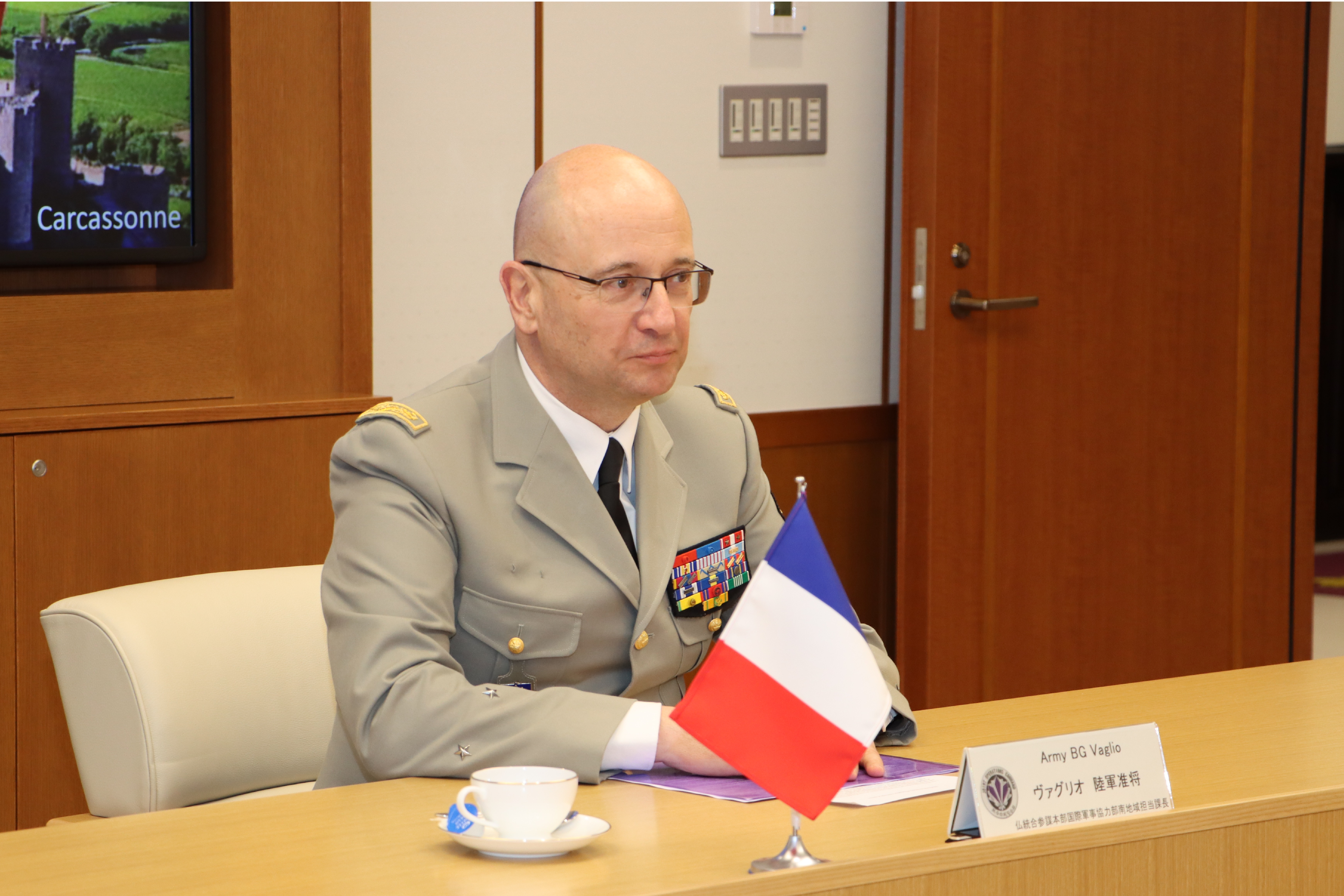 仏統合参謀本部国際軍事協力部南地域担当課長
