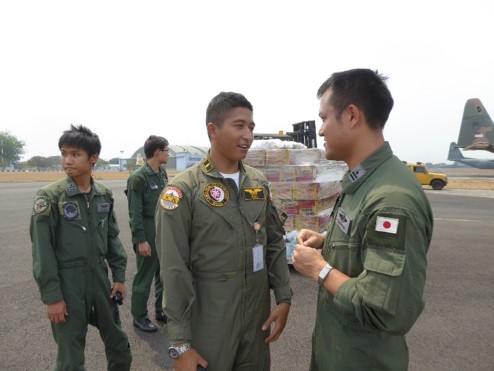 ハリム基地におけるインドネシア軍との調整状況
