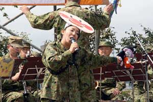 亘理町子供の日復興祭での慰問演奏