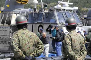 渡波地区・田代島の入浴支援