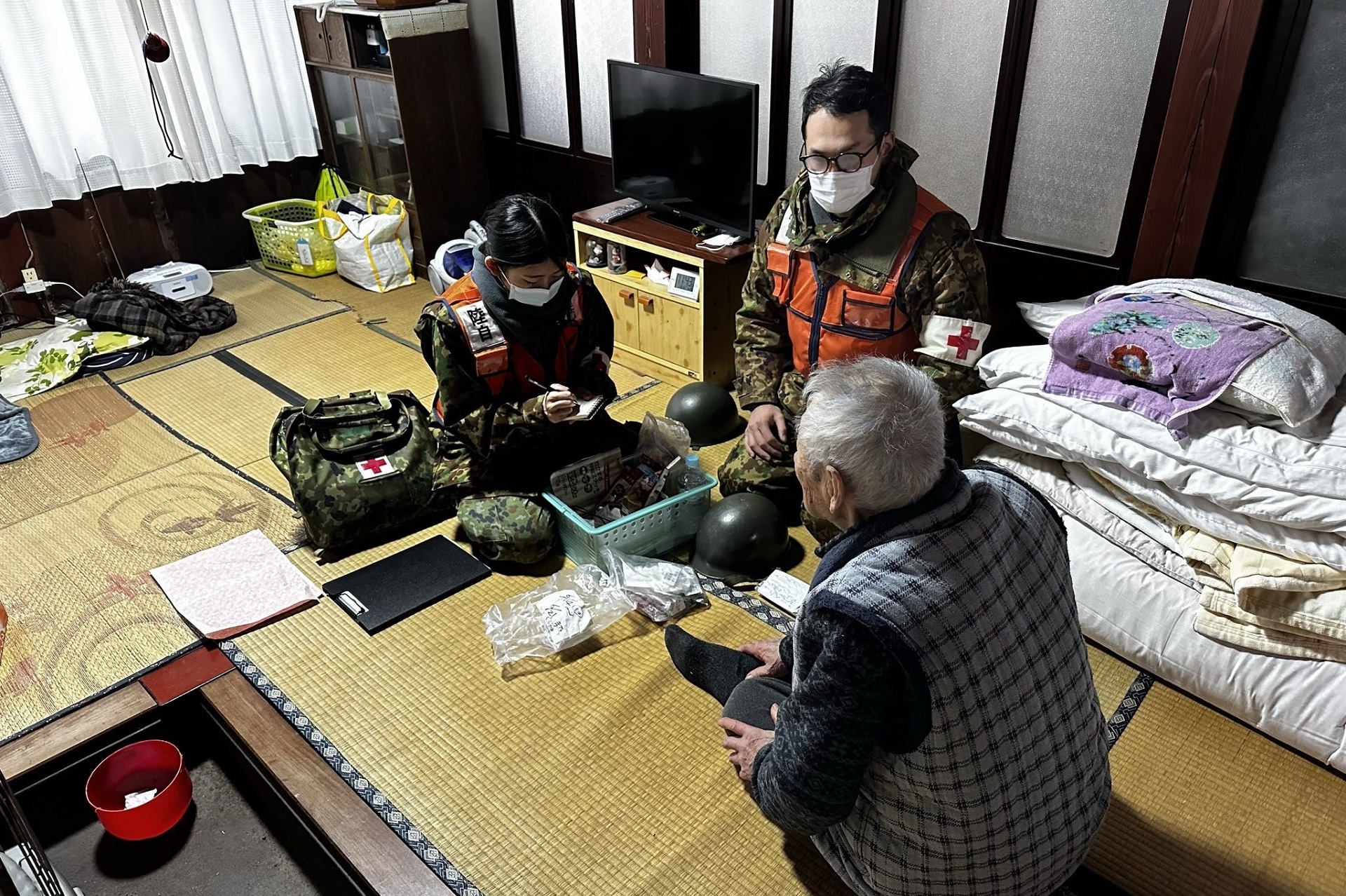 穴水地域における巡回診療