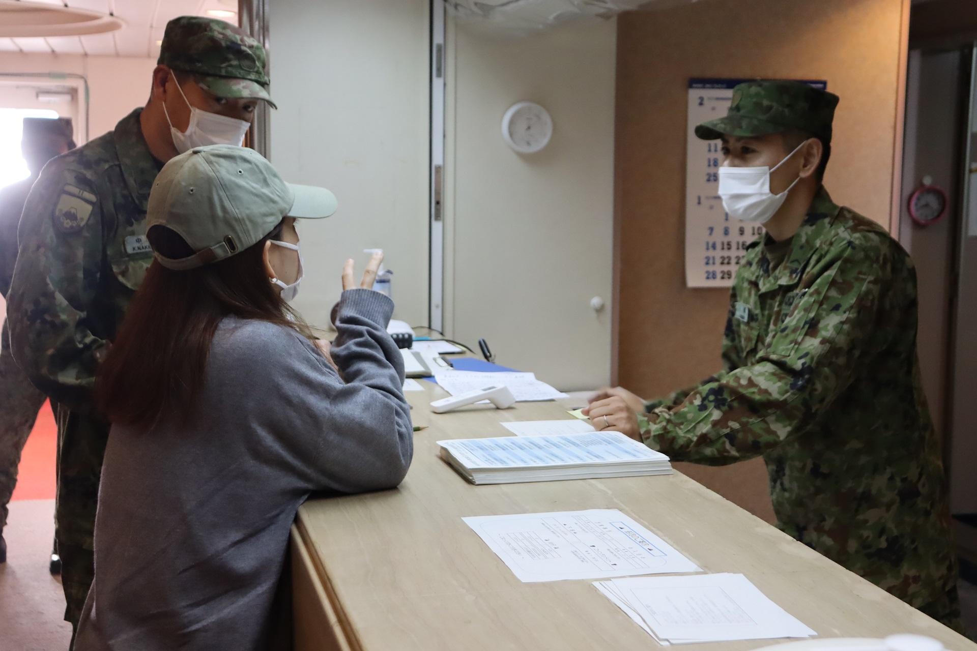 「はくおう」への被災者受け入れ支援