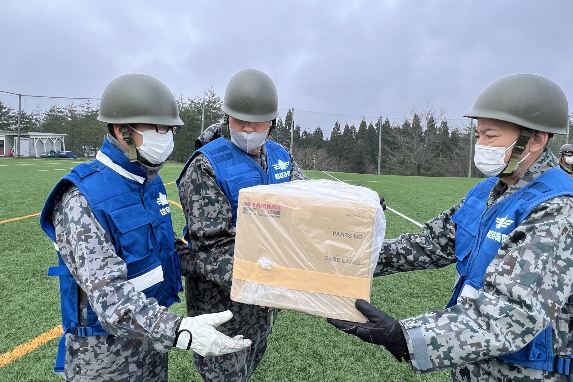 航空開発実験集団による民間会社と提携したドローンでの物資輸送