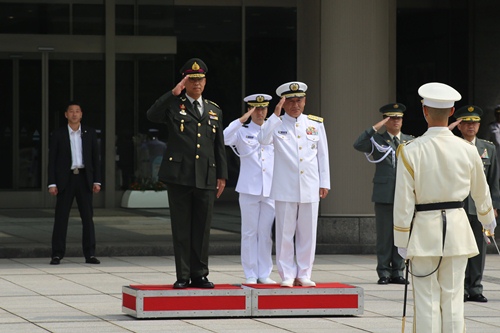 Formal Salute of a Guard of Honor