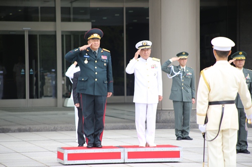 Formal Salute of a Guard of Honor