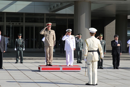 Formal Salute of a Guard of Honor