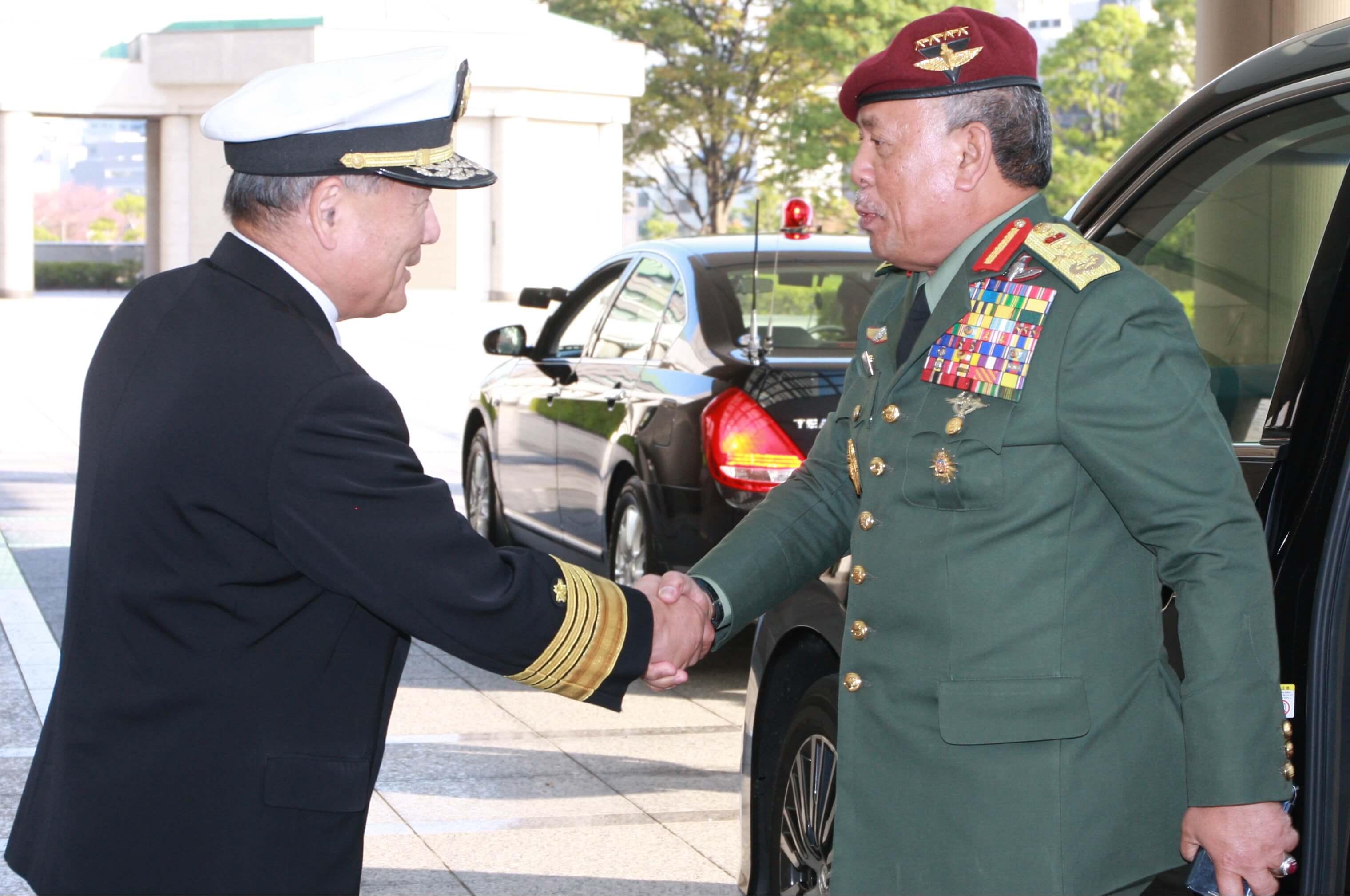 Greeting in Entrance