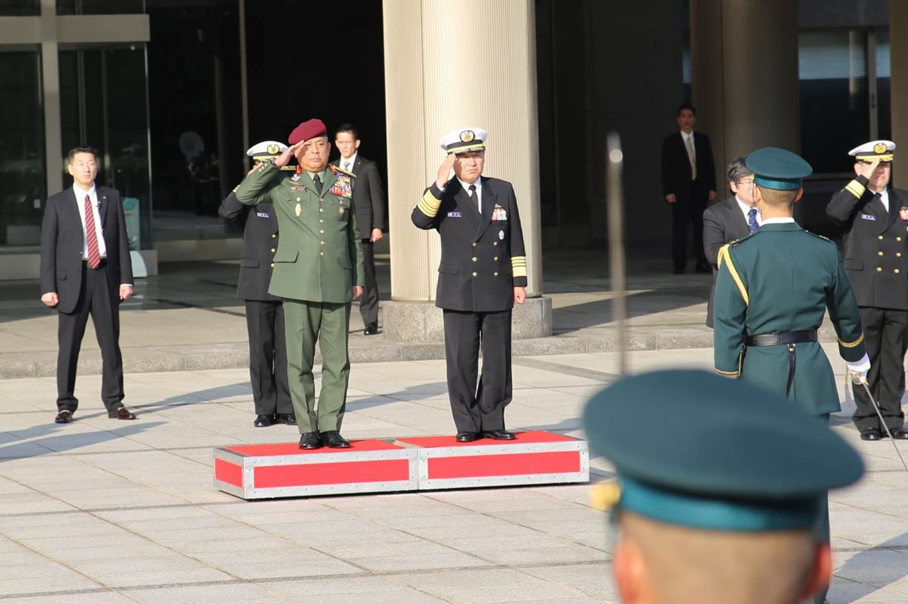 Formal Salute of a Guard of Honor