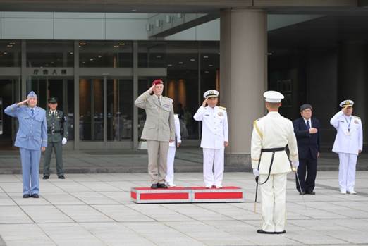 Formal Salute of a Guard of Honor