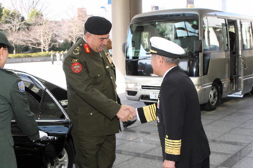 Greeting in Entrance