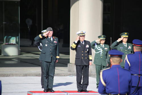 Formal Salute of a Guard of Honor