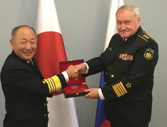 Bilateral meeting with Chief of the Russian Navy