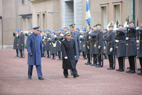 Honor Guard　Ceremony in Finland