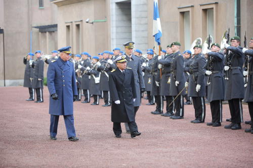 フィンランド軍による儀仗