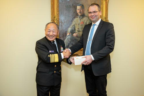 Courtesy Call with Minister of Defence of Finland