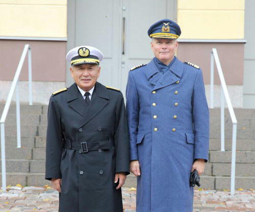 General Lindberg, Commander of the Finnish Defence Forces