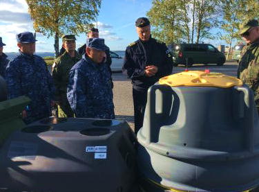 フィンランド海軍部隊訪問