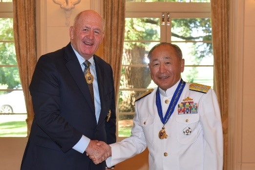 Investiture Ceremony by Governor General of Australia