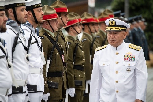 Honor Guard Ceremony in New Zealand