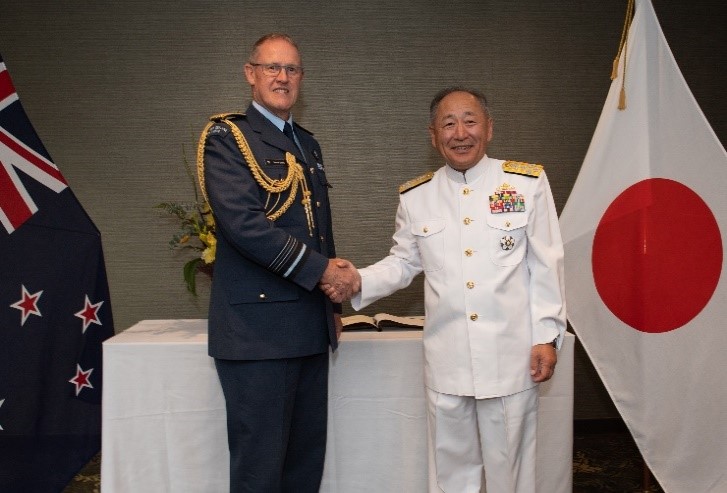 Bilateral meeting with Chief of Defence Force of New Zealand